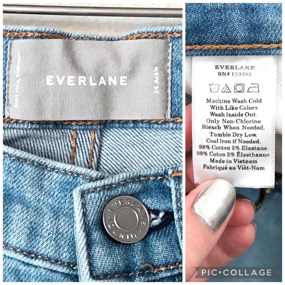 CLOSEOUT \Everlane\• Original Cheeky Jean in Stone-Washed Sky - Picture 16 of 16
